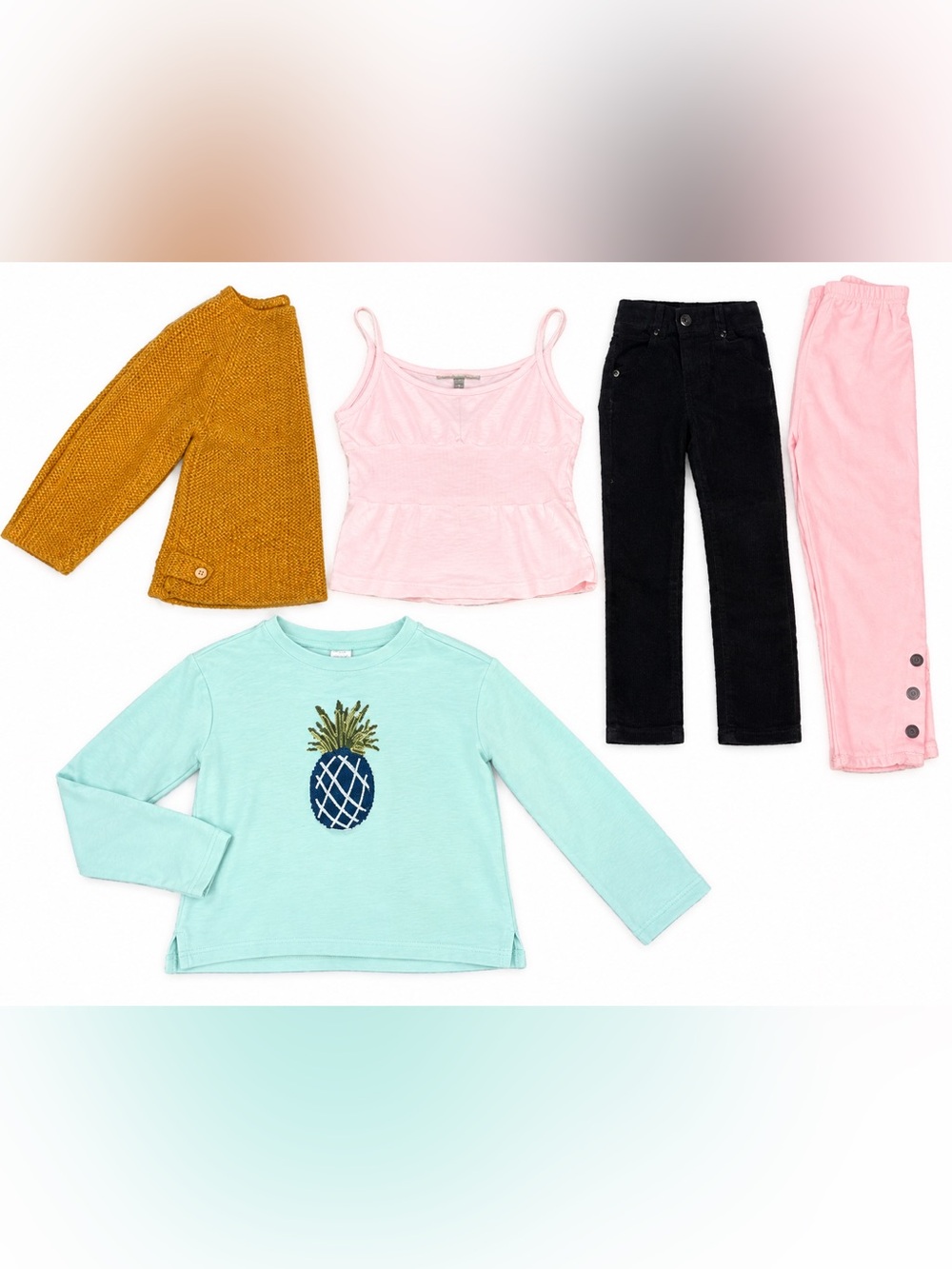 Girls' Toddler 5-Piece Clothing Lot - Size 2T